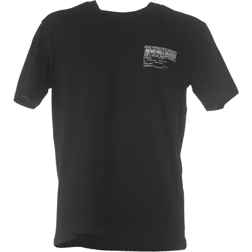 T-Shirt Selected Slhrelaxajax Print Ss O-Ausschnitt - Selected Homme - Modalova