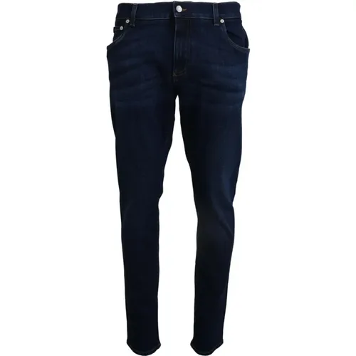 Slim-fit Jeans , Herren, Größe: 4XL - Dolce & Gabbana - Modalova