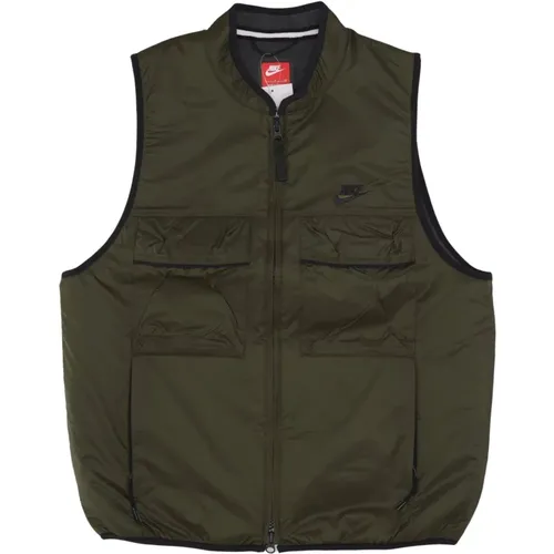 Tech Fleece Utility Vest Cargo , Herren, Größe: M - Nike - Modalova