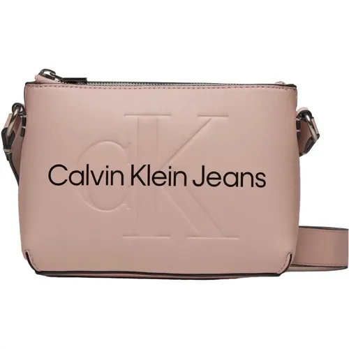 Damen Frühling/Sommer PU Tasche , Damen, Größe: ONE Size - Calvin Klein Jeans - Modalova