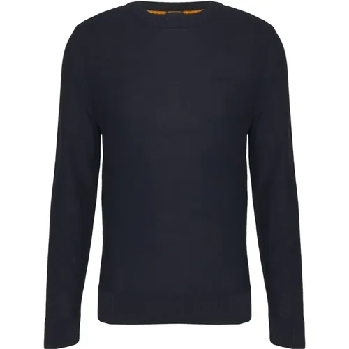 Dunkelblaue Sweaters für Herren , Herren, Größe: 3XL - Hugo Boss - Modalova