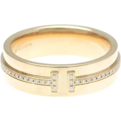 Pre-owned Rose Gold rings , female, Sizes: ONE SIZE - Tiffany & Co. Pre-owned - Modalova