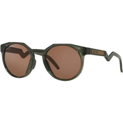 Hstn Sonnenbrille Olive Ink/Prizm Tungsten , Herren, Größe: 52 MM - Oakley - Modalova