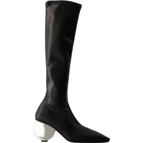 Leather boots , female, Sizes: 4 UK - Courrèges - Modalova