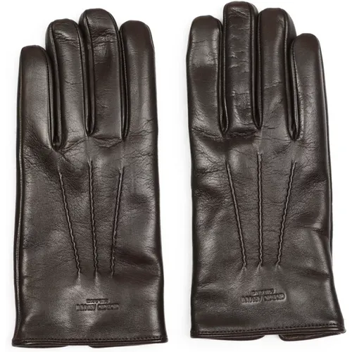 Moro Handschuhe für Stilvolle Hände , Herren, Größe: XL - Giorgio Armani - Modalova