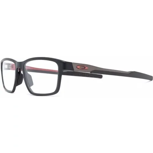 Stylish Gray Optical Frame , male, Sizes: 55 MM - Oakley - Modalova