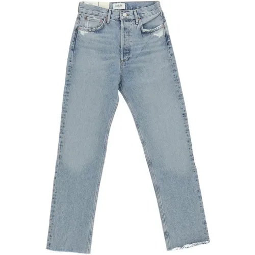 Retro Pinch Waist Jeans , Damen, Größe: W25 - Agolde - Modalova