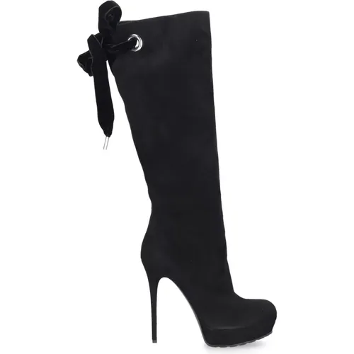 High Boots , female, Sizes: 6 1/2 UK - alexander mcqueen - Modalova