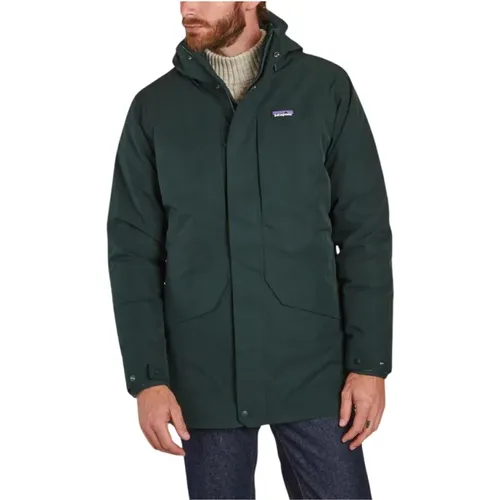 In-1 Parka with Zip-in Handwarmer Pockets , male, Sizes: XL - Patagonia - Modalova