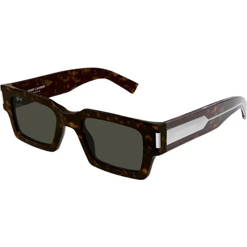 Sunglasses SL 578,Gelb/Braune Sonnenbrille SL 572 - Saint Laurent - Modalova