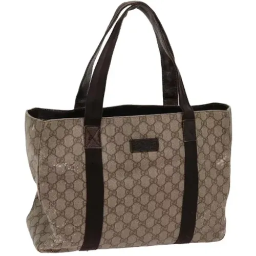 Pre-owned Canvas gucci-bags , female, Sizes: ONE SIZE - Gucci Vintage - Modalova