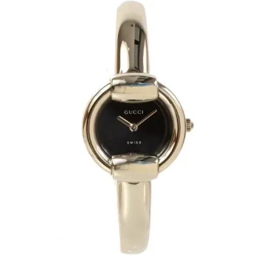 Pre-owned Metal watches , female, Sizes: ONE SIZE - Gucci Vintage - Modalova