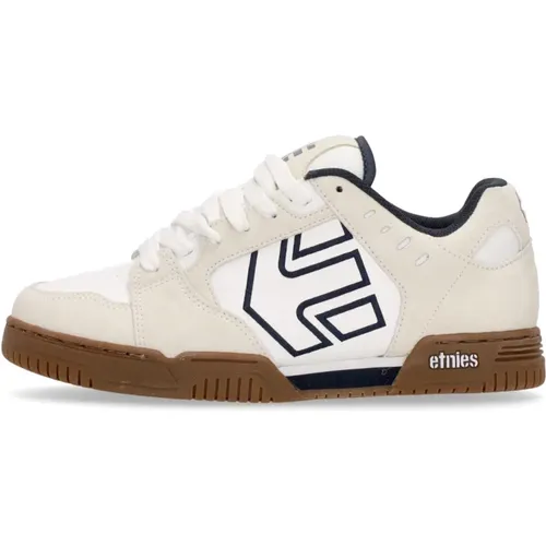 White/Navy/Gum Skate Shoes , male, Sizes: 11 UK, 7 UK - Etnies - Modalova