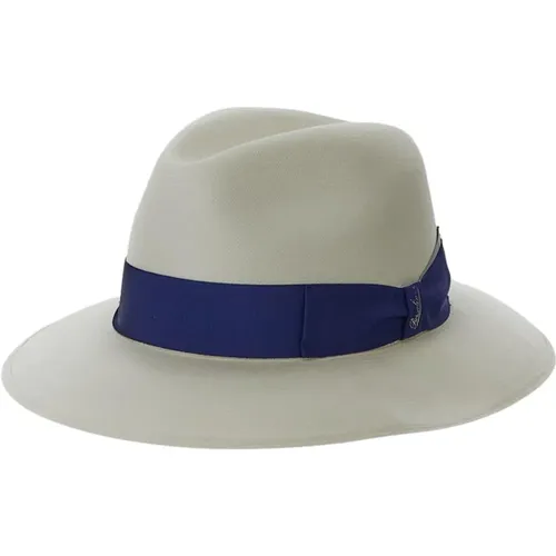Straw Hat , male, Sizes: 56 CM - Borsalino - Modalova