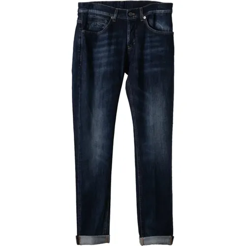 Slim-fit Denim Jeans , Herren, Größe: 5XL - Dondup - Modalova