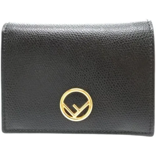 Pre-owned Leather wallets , female, Sizes: ONE SIZE - Fendi Vintage - Modalova