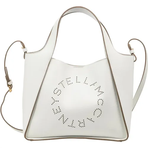 Logo Tote Bag with Adjustable Strap , female, Sizes: ONE SIZE - Stella Mccartney - Modalova