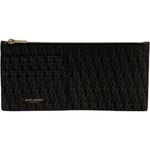 Pre-owned Leather wallets , female, Sizes: ONE SIZE - Yves Saint Laurent Vintage - Modalova