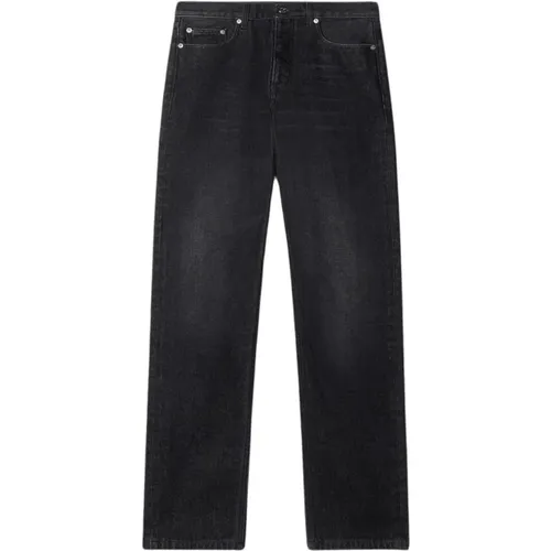 Vintage Arrow Jeans,Vintage Schwarze Stonewashed Denim Jeans - Off White - Modalova