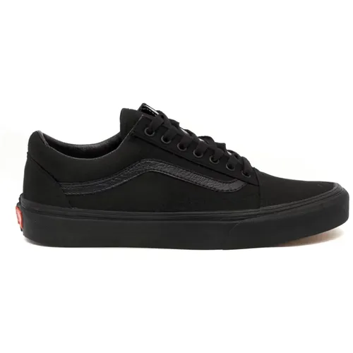 Klassische Schwarze Sneakers , Damen, Größe: 36 EU - Vans - Modalova