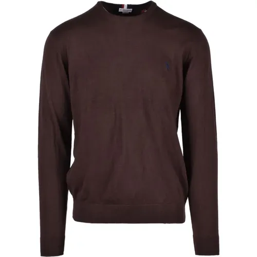 Baumwoll-Kaschmir-Strickpullover , Herren, Größe: L - U.S. Polo Assn. - Modalova