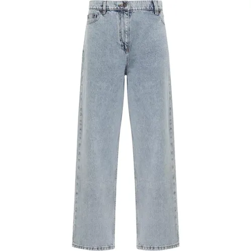 Denim Loose Fit Jeans , female, Sizes: XS, S - Magda Butrym - Modalova