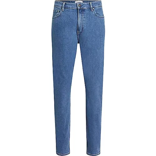 Mid Denim Tapered Jeans , Herren, Größe: W33 L32 - Calvin Klein - Modalova