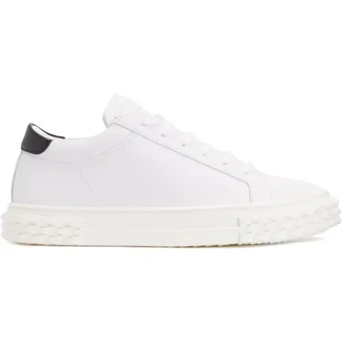 Weiße Elegante Geschlossene Sneakers - giuseppe zanotti - Modalova