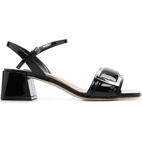 Elegant Flat Sandals , female, Sizes: 2 1/2 UK - Sergio Rossi - Modalova