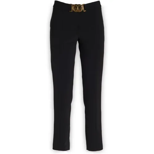 Classic Straight Trousers , female, Sizes: M, S, XS - Moschino - Modalova