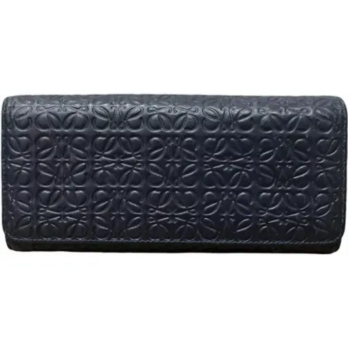 Pre-owned Leather wallets , female, Sizes: ONE SIZE - Loewe Pre-owned - Modalova