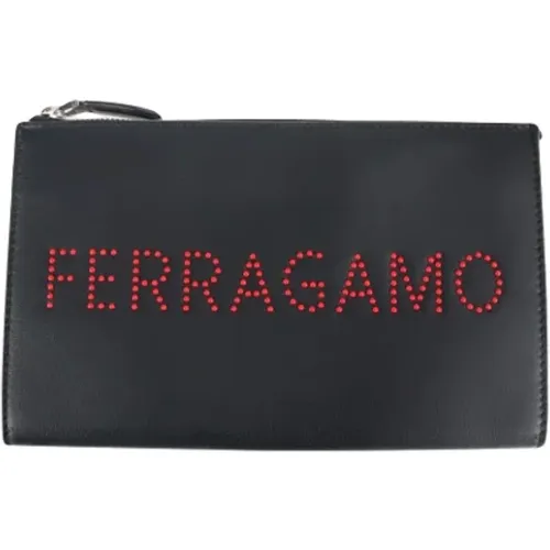 Pre-owned Leder clutches - Salvatore Ferragamo Pre-owned - Modalova