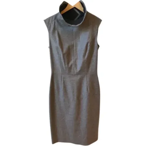 Pre-owned Wolle dresses - Yves Saint Laurent Vintage - Modalova