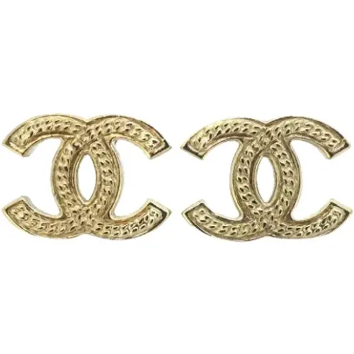 Pre-owned Metal chanel-jewelry , female, Sizes: ONE SIZE - Chanel Vintage - Modalova