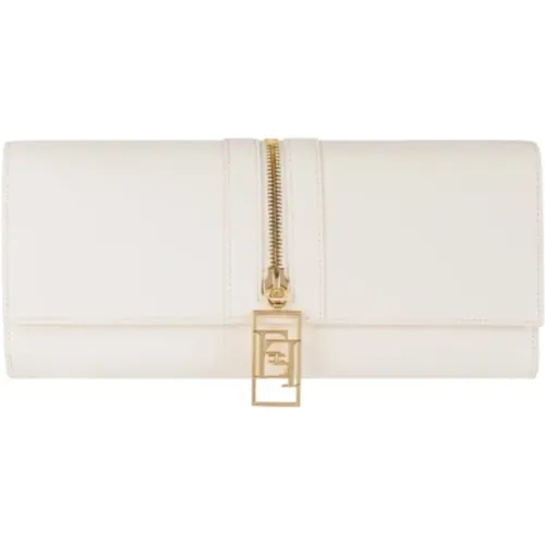 Schicke Baguette-Stil Handtasche,Schicke Baguette-Stil Schultertasche,Stilvolle Baguette Schultertasche - Elisabetta Franchi - Modalova