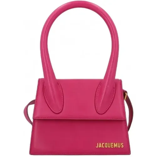 Pre-owned Leather handbags , female, Sizes: ONE SIZE - Jacquemus Pre-owned - Modalova