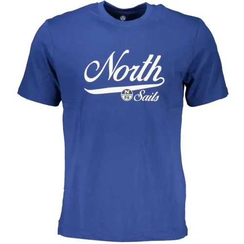 Druck Logo Rundhals T-Shirt - North Sails - Modalova