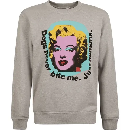 Sweatshirt mit Grafikdruck - Comme des Garçons - Modalova