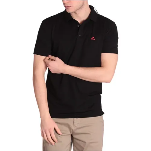 Schwarze T-Shirts und Polos , Herren, Größe: 2XL - Peuterey - Modalova