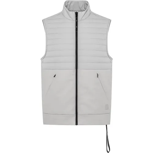 Padded Zipper Vest Camo Style , male, Sizes: 2XL, L, M - Duno - Modalova