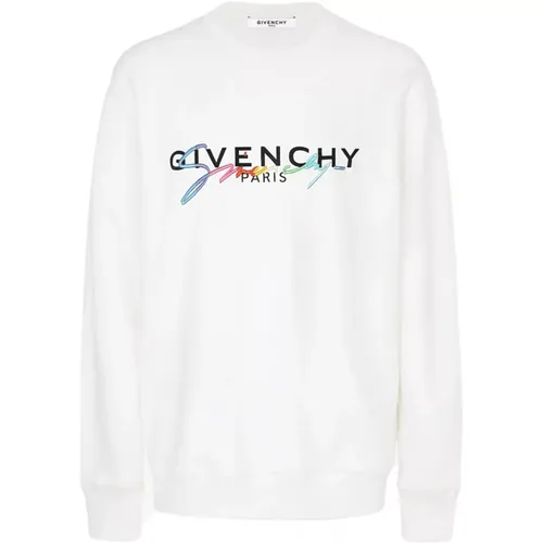 Bestickter Logo-Sweatshirt Givenchy - Givenchy - Modalova