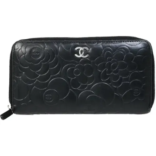 Pre-owned Leder Portemonnaies , Damen, Größe: ONE Size - Chanel Vintage - Modalova