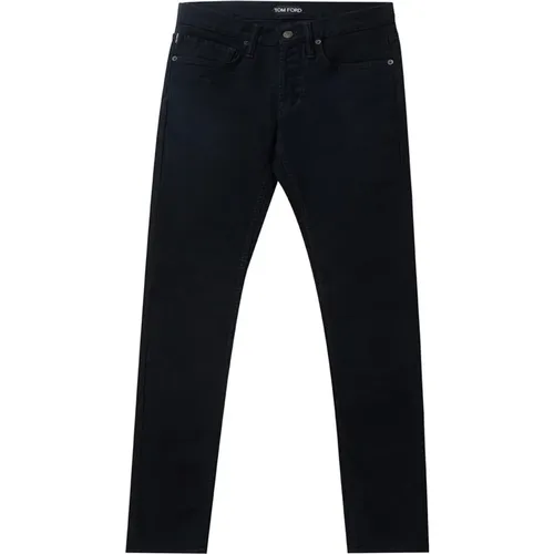 Stretch Five-Pocket Pants , male, Sizes: W29 - Tom Ford - Modalova