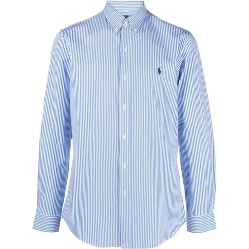 Clear Striped Button-Down Shirt , male, Sizes: 2XL - Ralph Lauren - Modalova