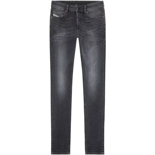 Slim-Fit Stretchy Jeans , male, Sizes: W29, W34, W32, W33, W36, W30, W38 - Diesel - Modalova