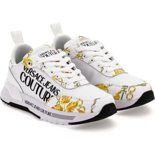 Weiße Sneakers Schuhe - Versace Jeans Couture - Modalova