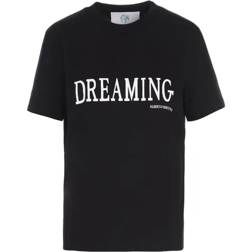 Dreaming Tshirt , female, Sizes: L, S, XS, M - alberta ferretti - Modalova