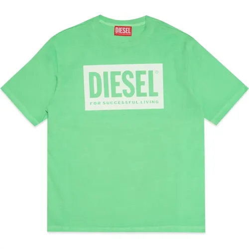Logo Jersey T-Shirt Diesel - Diesel - Modalova