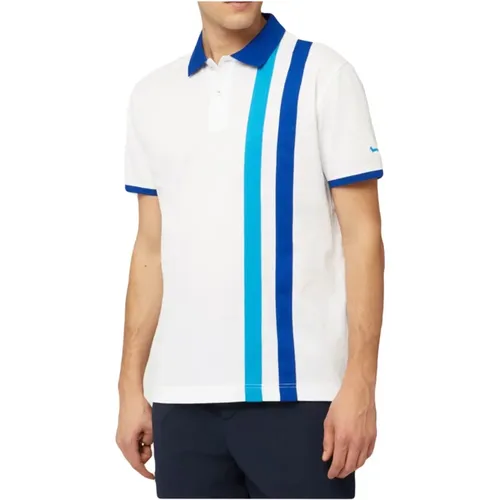 Cotton Polo Shirt - Spring/Summer 2024 , male, Sizes: XL, S, L, M - Harmont & Blaine - Modalova
