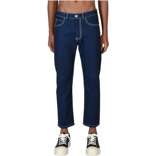 Stylische Cropped Jeans für Männer , Herren, Größe: W30 - Marni - Modalova